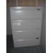 4 Drawer Lateral File Cabinet, Grey, Hanging, Locking